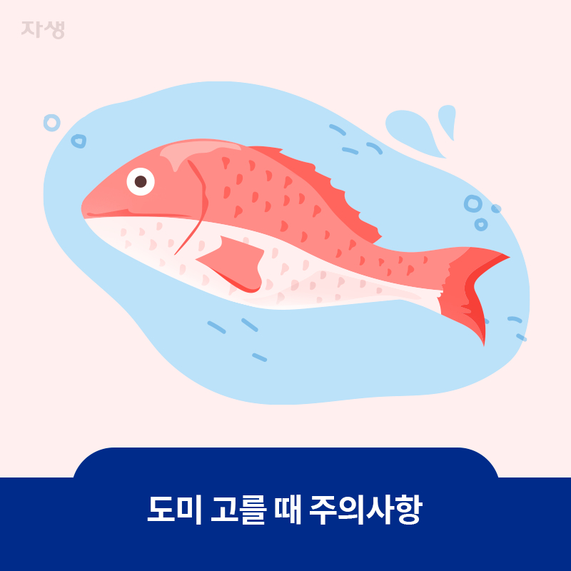 타이틀 이미지 : 도미 고를 때 주의사항| 자생한방병원·자생의료재단