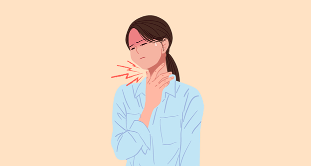 목이 칼칼할 때 의심! 목통증 몰고오는 편도염 증상과 치료법 - 자생의료재단