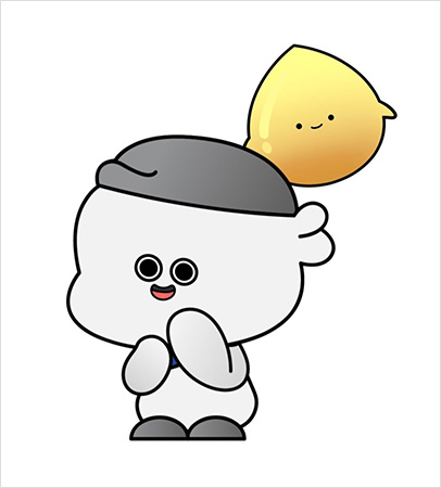 자생한방병원 공식 캐릭터 보니(왼쪽)와 하니(오른쪽) | 자생한방병원・자생의료재단