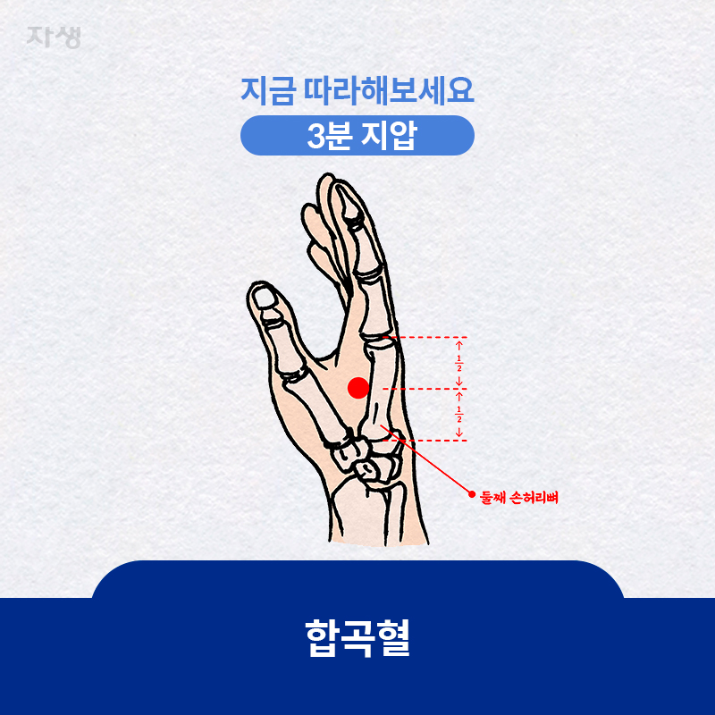 심하게 체했을 때 증상과 대처법, 지압방법