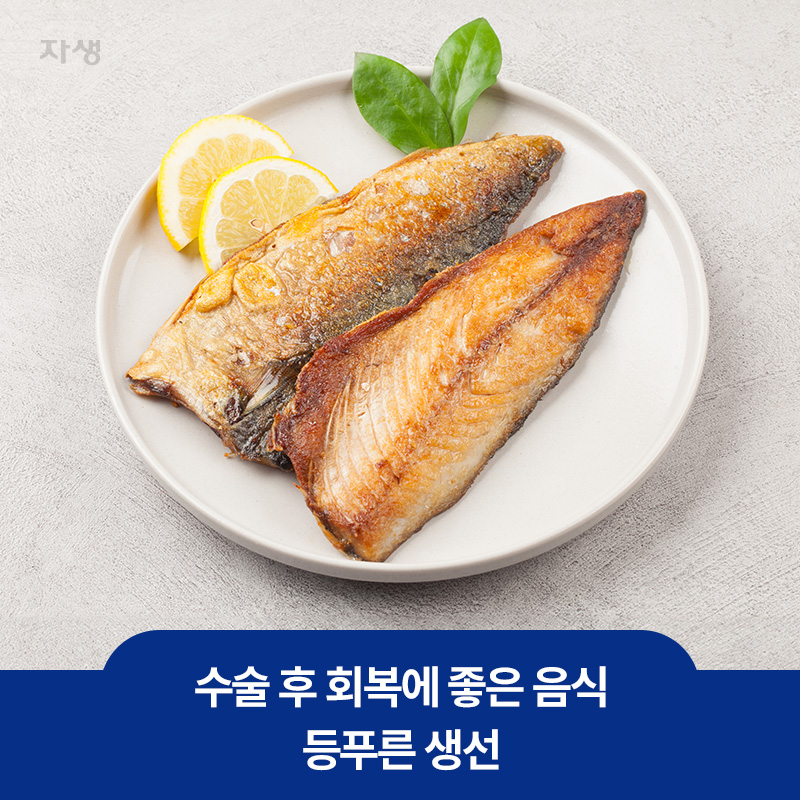 수술 후 회복에 좋은 음식 등푸른 생선 이미지