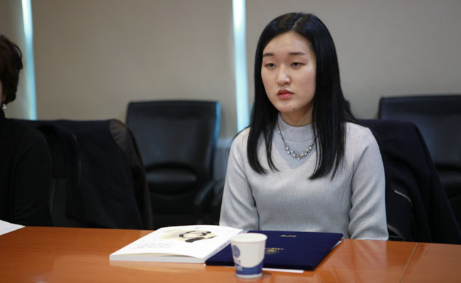 자생의료재단 제2회 자생 글로벌 장학생으로 선발 된 경희대학교의 이혜진 학생